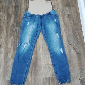 Maternity straight leg jeans